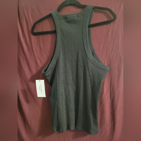 Calvin Klein Ribbed Tank Top - Picture 2 of 2